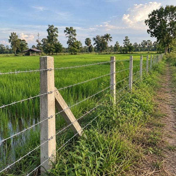 รั้วคาวบอย-รั้วไม้ AllFencePro #47