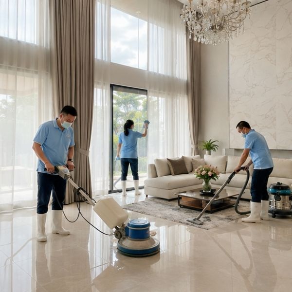 ผลงานทำความสะอาดหลังก่อสร้าง AdvanceClean #15