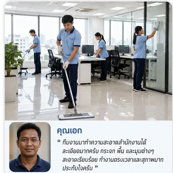 รีวิวลูกค้า AdvanceClean คุณกนกพร