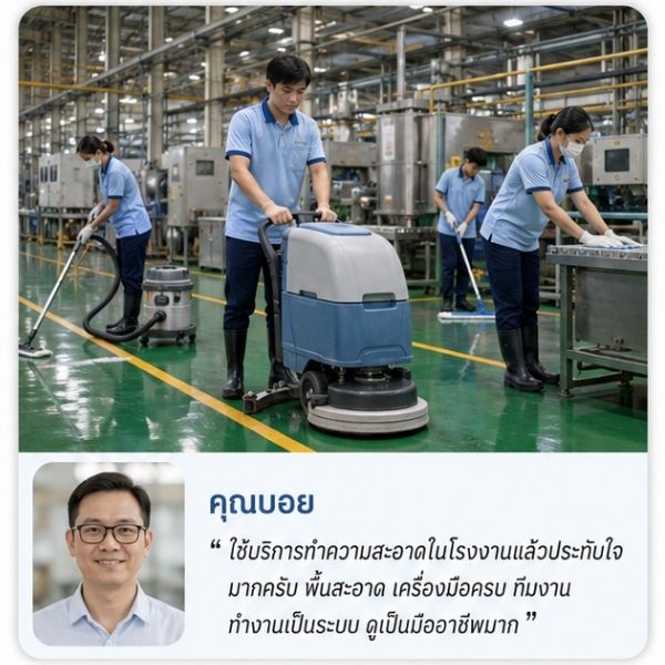 รีวิวลูกค้า AdvanceClean คุณธนา
