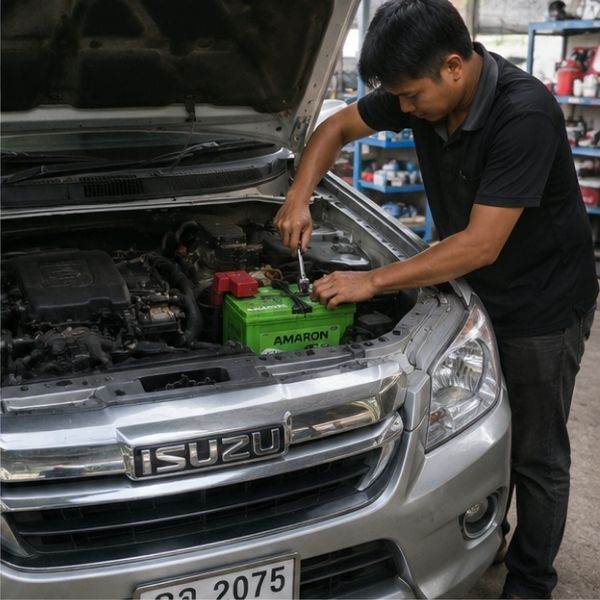 เปลี่ยนแบตรถไฟฟ้า Hybrid