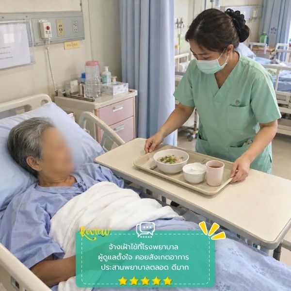 รีวิวลูกค้าบริการดูแลผู้ป่วย-ผู้สูงอายุ CareAtHome #54