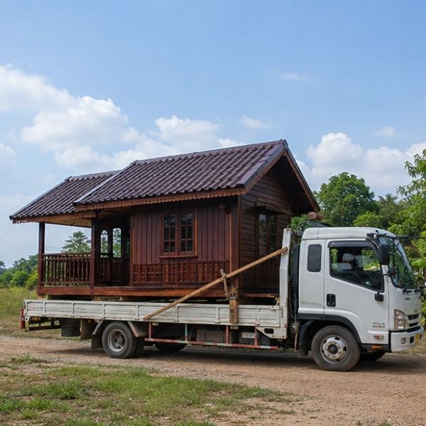 ผลงาน รับยกบ้านดีดบ้าน