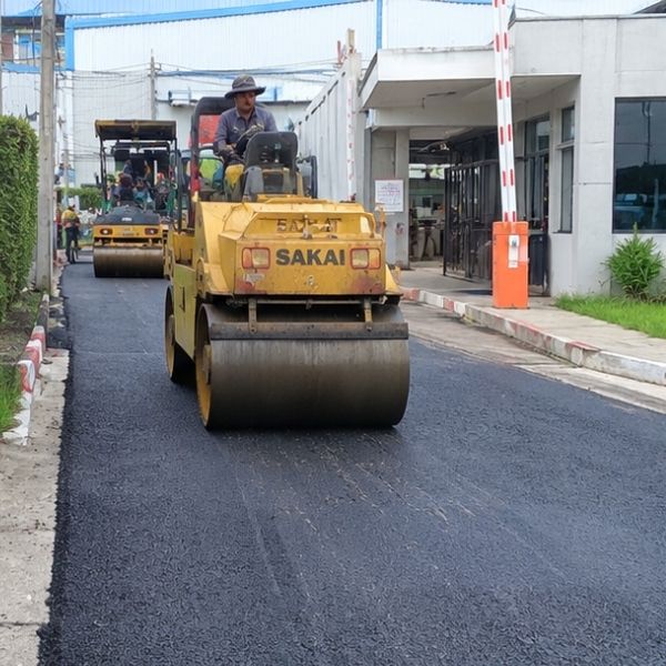 ผลงานถนนคอนกรีต โดย ConcretePro