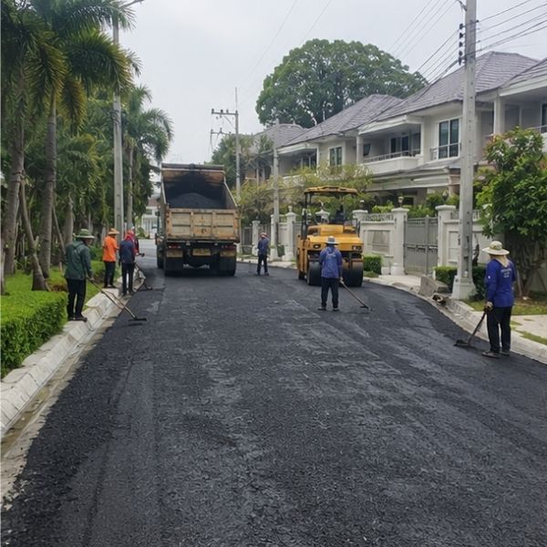 ผลงานทางเข้าโครงการ โดย ConcretePro