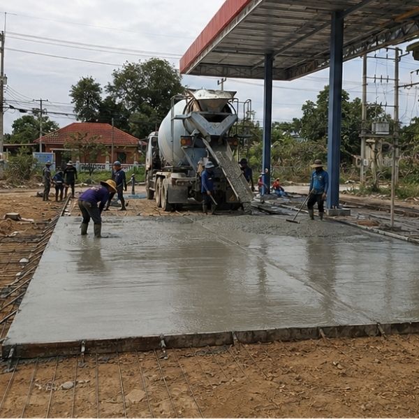 ผลงานพื้นโรงงาน โดย ConcretePro