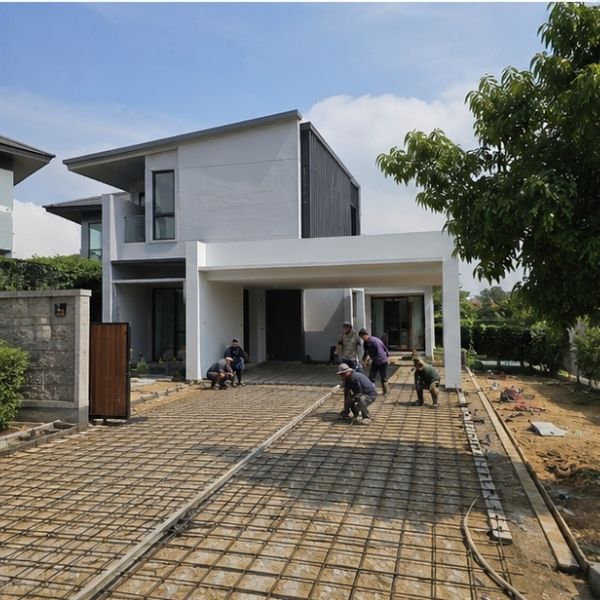 ผลงานลานจอดรถ โดย ConcretePro