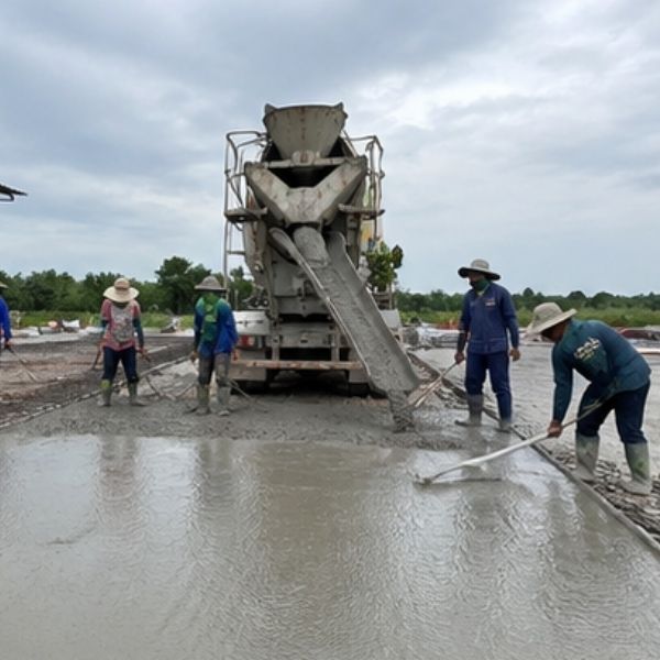ผลงานพื้นโกดัง โดย ConcretePro
