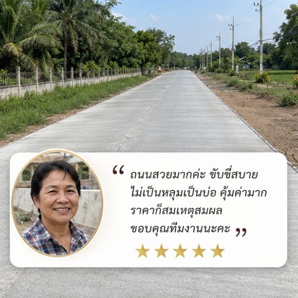 รีวิวลูกค้า ConcretePro บ้านพักอาศัย กรุงเทพฯ