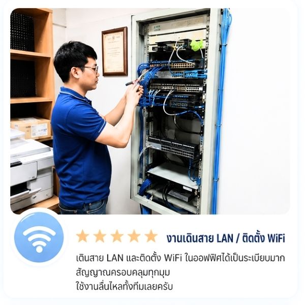 รีวิวลูกค้า CCTVPro รับติดตั้งกล้องวงจรปิด คุณมาลัย