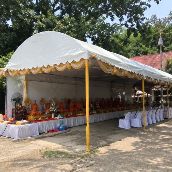 ผลงานเช่าโต๊ะเก้าอี้คลุมผ้า CompleteEvent