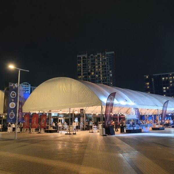 ผลงานเช่าเต็นท์โค้งงานบริษัท CompleteEvent