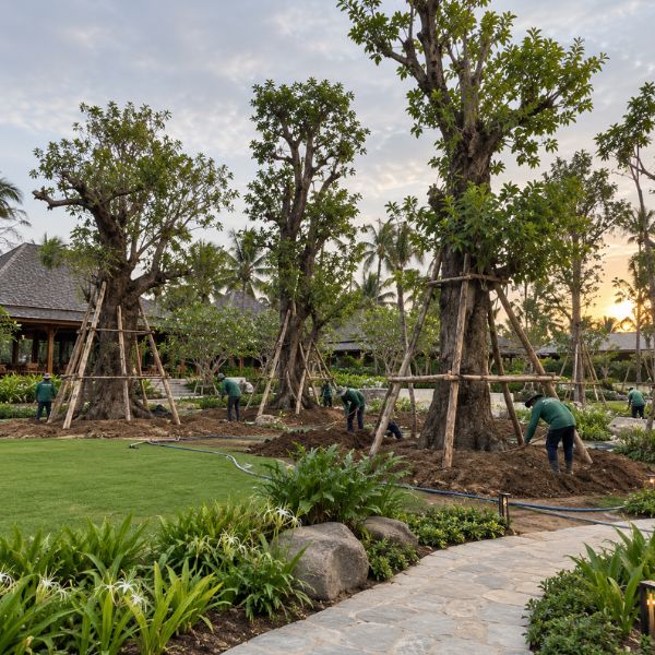 ไม้มงคลจัดสวน CreamTreeGarden