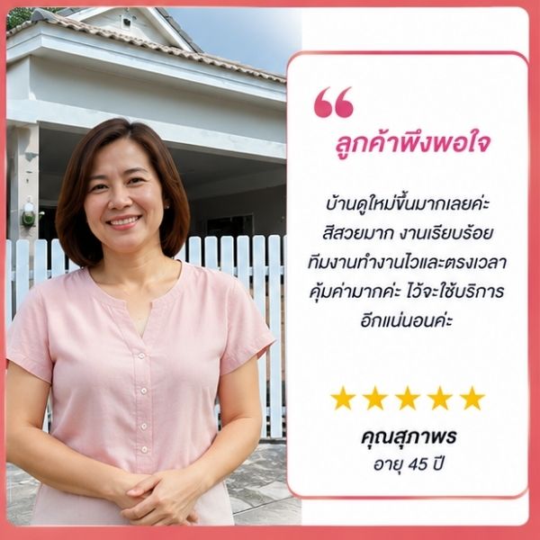 รีวิวลูกค้าคุณอภิชาติ