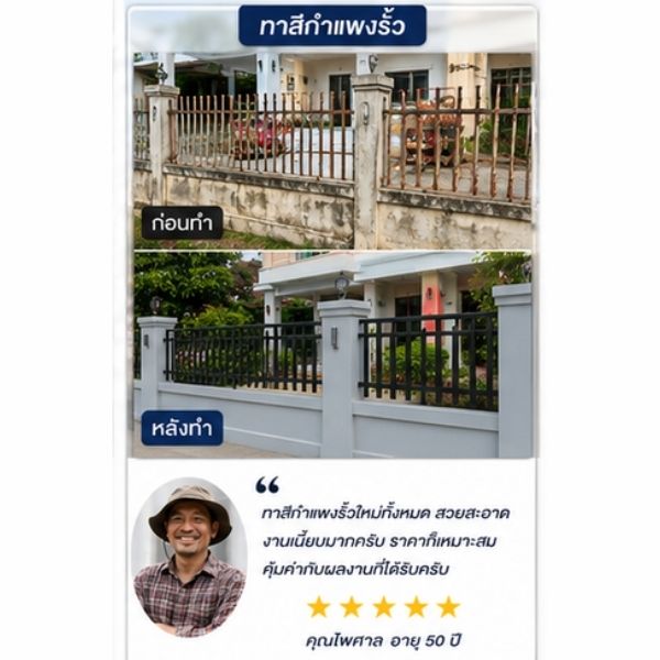 รีวิวลูกค้าคุณธีระ