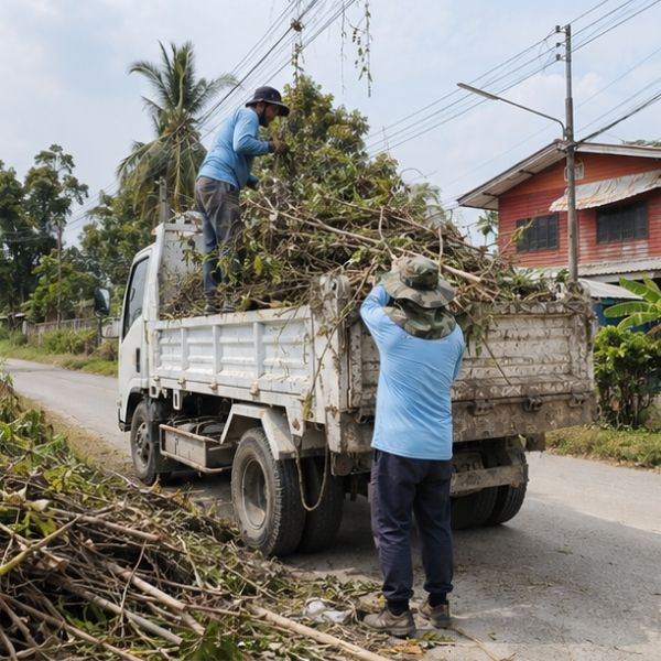 ผลงานเก็บกวาดและขนทิ้ง ClearWaste #10