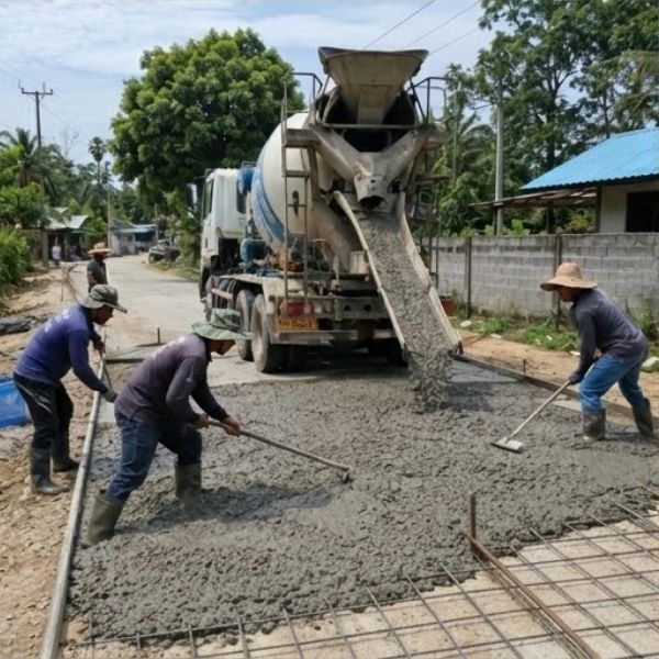 ดูแลพื้นคอนกรีตหลังเทให้ใช้งานได้นานหลายปี
