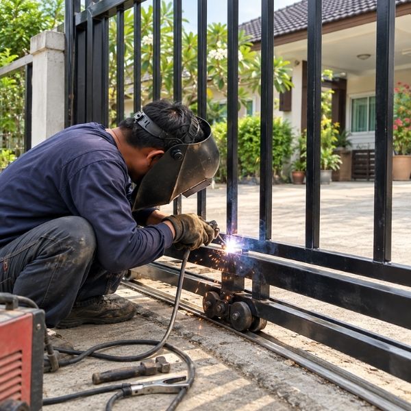 ติดตั้งประตูเรียบร้อย แข็งแรง DoorFixPro #14