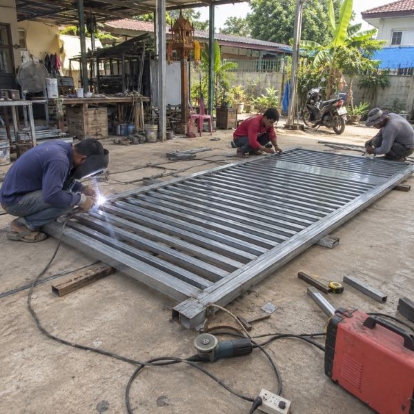 ซ่อมประตูเรียบร้อย ใช้งานได้ลื่น DoorFixPro #24