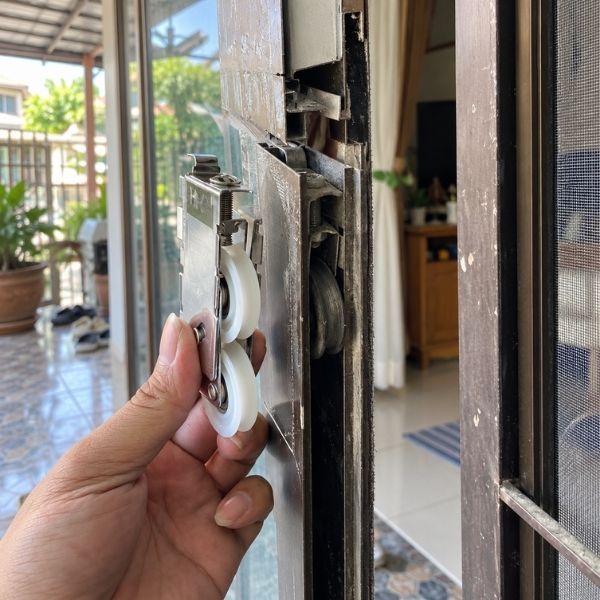 ติดตั้งประตูเรียบร้อย แข็งแรง DoorFixPro #3
