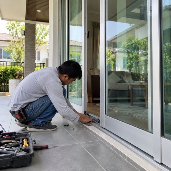 เปลี่ยนลูกบิด-กลอนประตู DoorFixPro #38