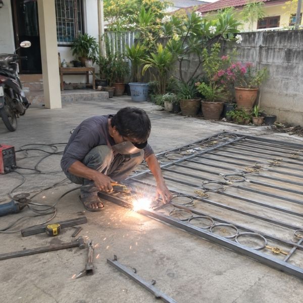 ซ่อมประตูเรียบร้อย ใช้งานได้ลื่น DoorFixPro #42