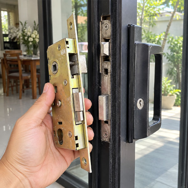 ติดตั้งประตูเรียบร้อย แข็งแรง DoorFixPro #43