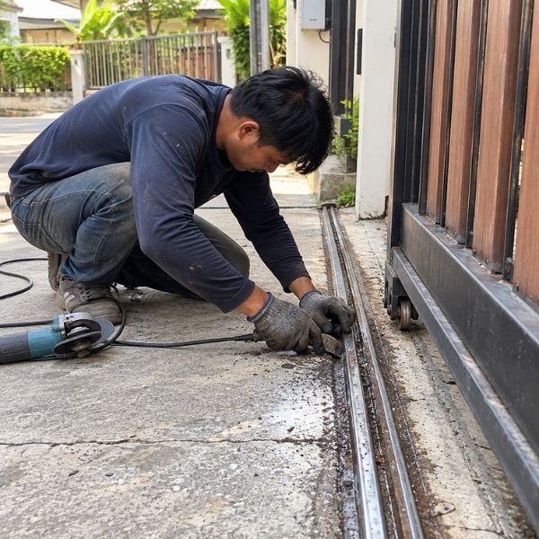 ซ่อมประตูรั้วหน้าบ้าน DoorFixPro #6