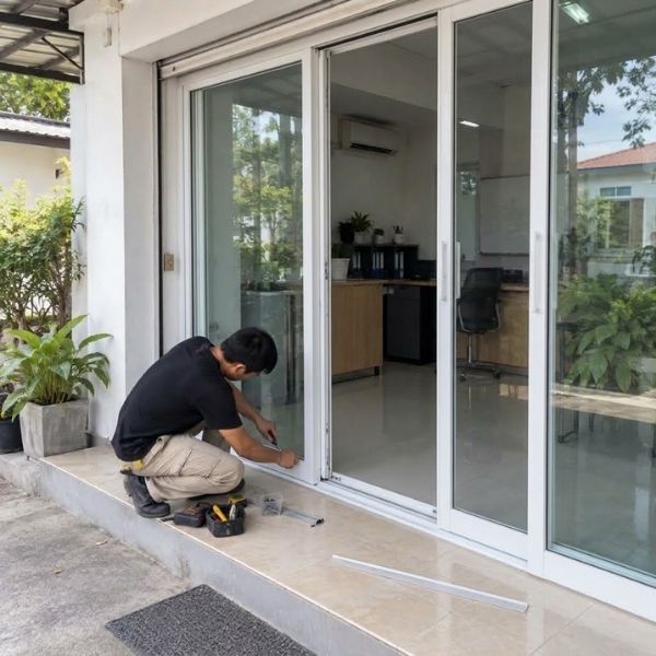 เปลี่ยนลูกบิด-กลอนประตู DoorFixPro #7