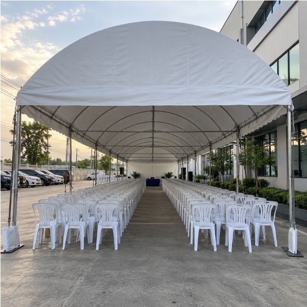 การจัดพื้นที่ทางเข้าเต็นท์ EventGear