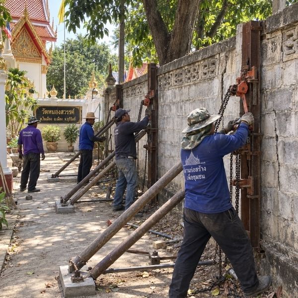 งานซ่อมเรียบร้อย เก็บงานประณีต FenceFix #24