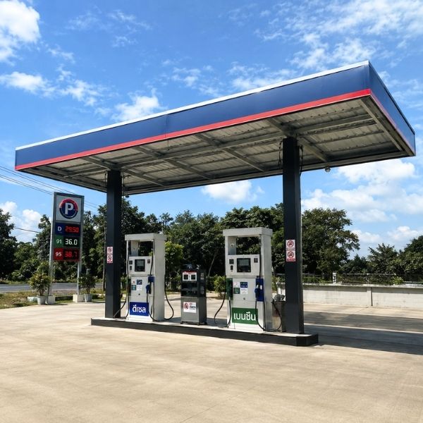 ทีมงาน FuelStation รับสร้างปั๊มน้ำมัน ปั๊มชุมชน มืออาชีพ