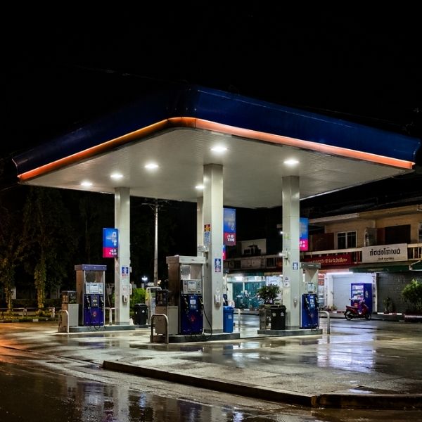 สำรวจพื้นที่ ออกแบบปั๊มน้ำมัน FuelStation #16