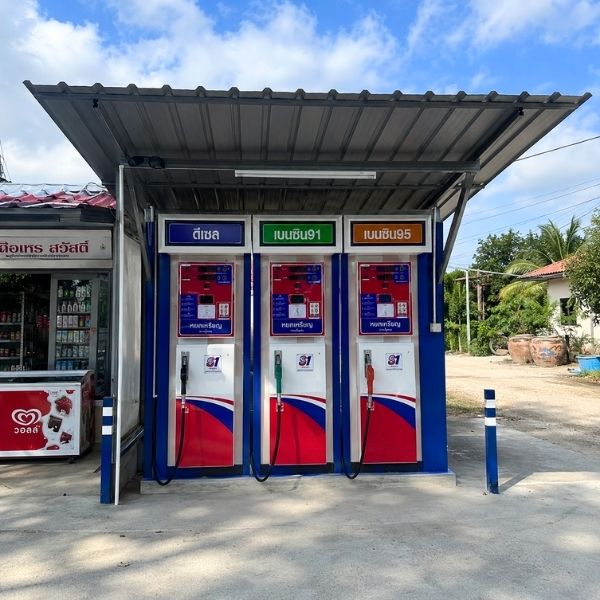 ก่อสร้างปั๊มน้ำมันขนาดเล็ก FuelStation #17