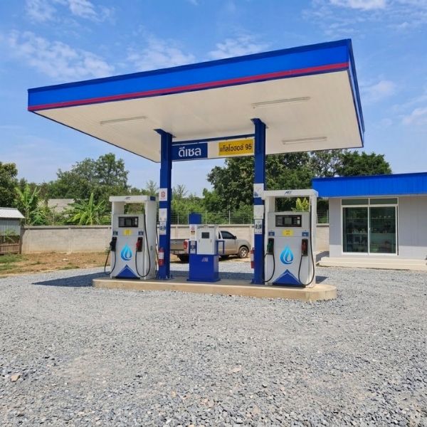 ผลงานสร้างปั๊มน้ำมัน FuelStation #24