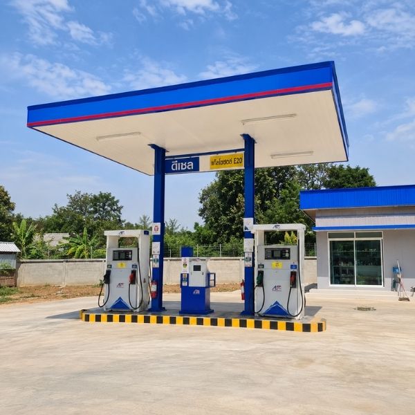 ก่อสร้างปั๊มน้ำมันขนาดเล็ก FuelStation #28