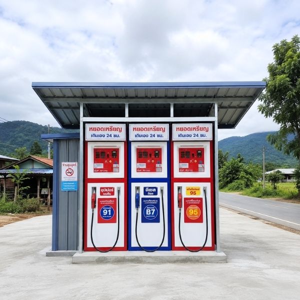 เดินระบบท่อน้ำมัน FuelStation #32