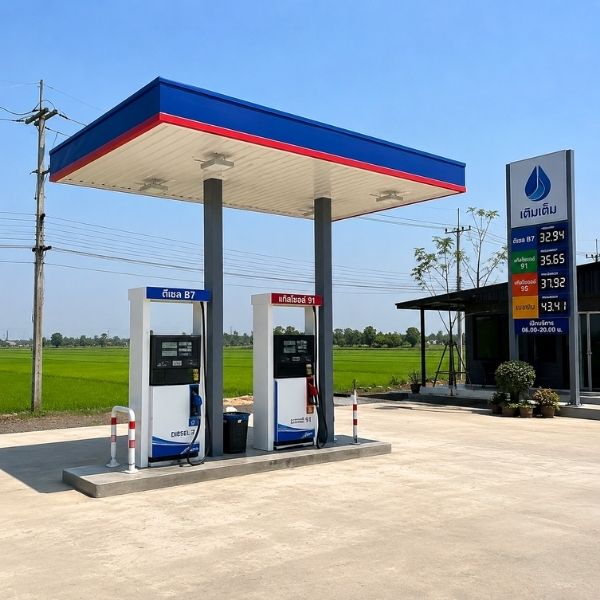 ปั๊มน้ำมันชุมชนครบวงจร FuelStation #34
