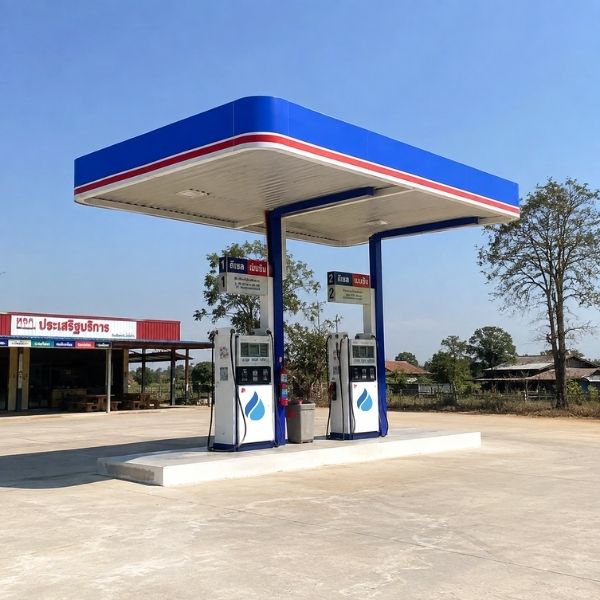 ติดตั้งถังน้ำมันใต้ดิน FuelStation #7