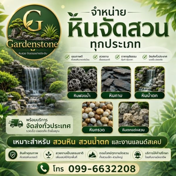 หินฟองน้ำสำหรับจัดสวน จุดเด่น วิธีเลือก และการดูแลรักษา