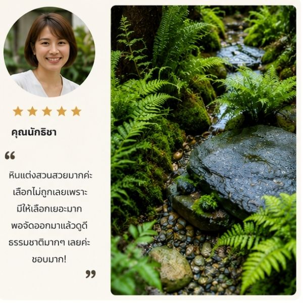 รีวิวลูกค้า Stonefalls Design คุณรัฐพล อ. เจ้าของวิลล่า