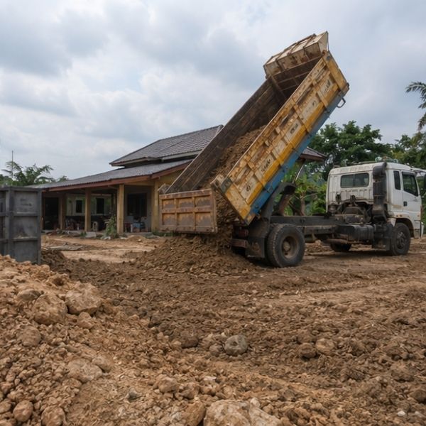 ผลงานถมที่ดินเปล่า โดย EarthMove