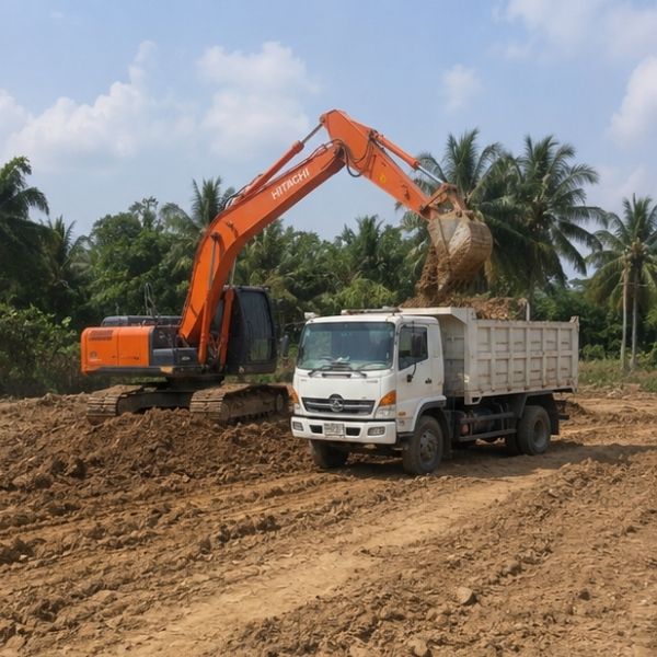 ผลงานถมดิน โดย EarthMove