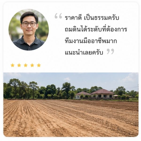 รีวิวลูกค้า EarthMove ลานจอดรถ กรุงเทพฯ