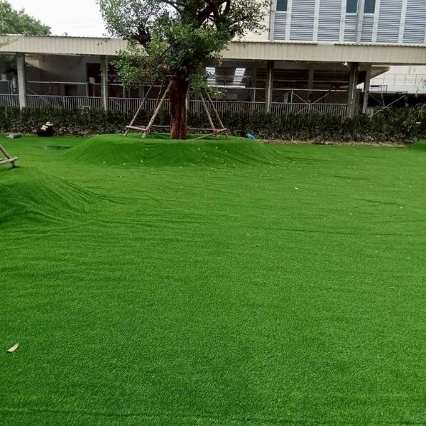 ผลงานหญ้าเทียมสนามฟุตบอล GreenTurf รับติดตั้งหญ้าเทียม