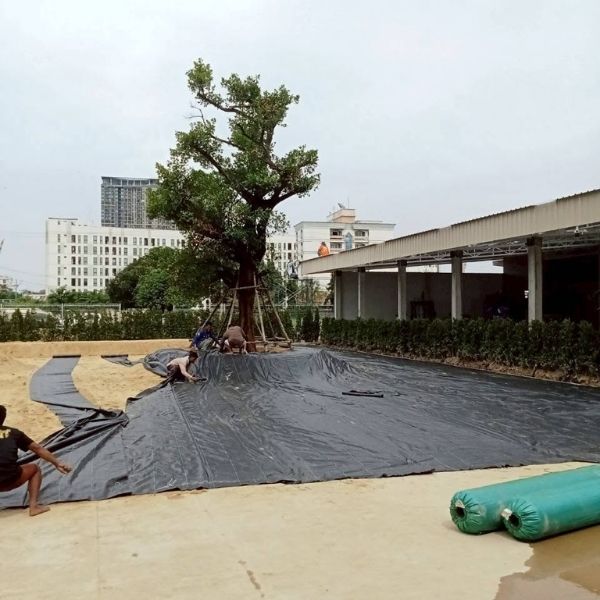 ผลงานกรีนพัตต์ GreenTurf รับติดตั้งหญ้าเทียม