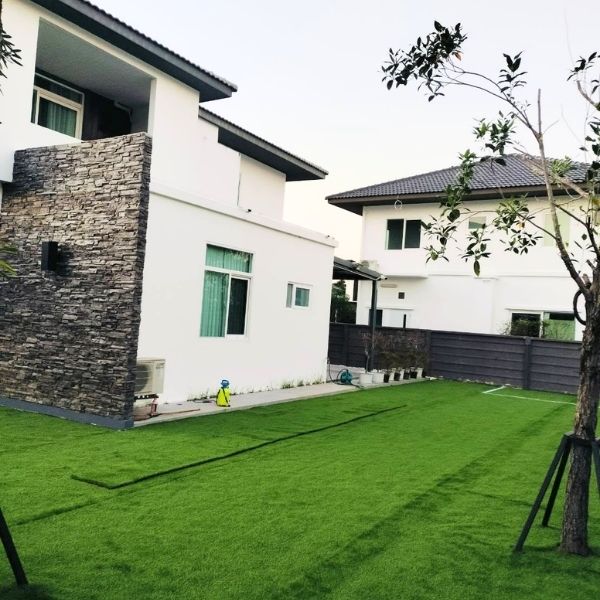 ผลงานกรีนพัตต์ GreenTurf รับติดตั้งหญ้าเทียม