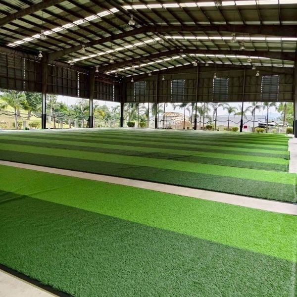 ผลงานหญ้าเทียมสนามเด็กเล่น GreenTurf รับติดตั้งหญ้าเทียม