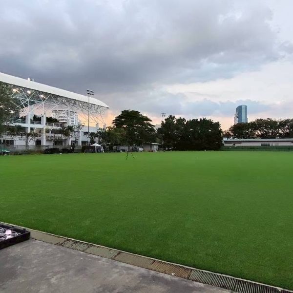 ผลงานสวนหญ้าเทียม GreenTurf รับติดตั้งหญ้าเทียม