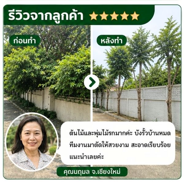 รีวิวลูกค้า คุณมานี ส. เจ้าของบ้าน
